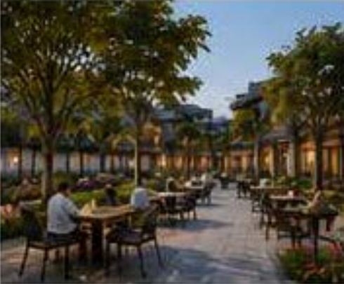 Concept render: Public plaza